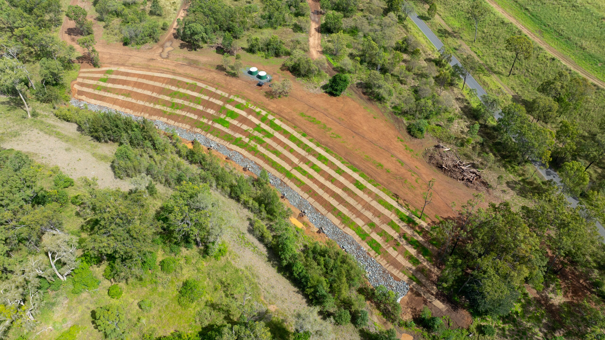 Stoney Creek Stanwell during restoration in 2024
